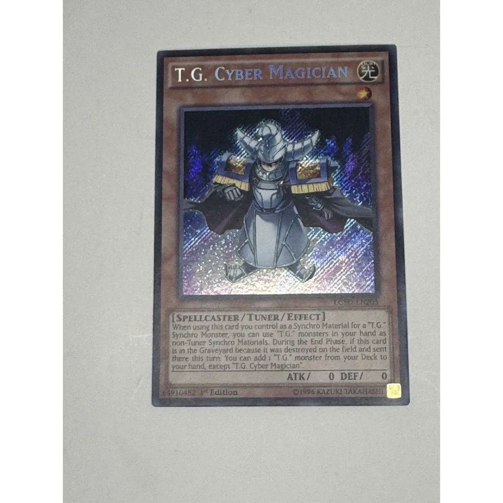 G. Cyber Magician  1st Edition Secret Rare LP Yugioh‎ LC5D-EN205